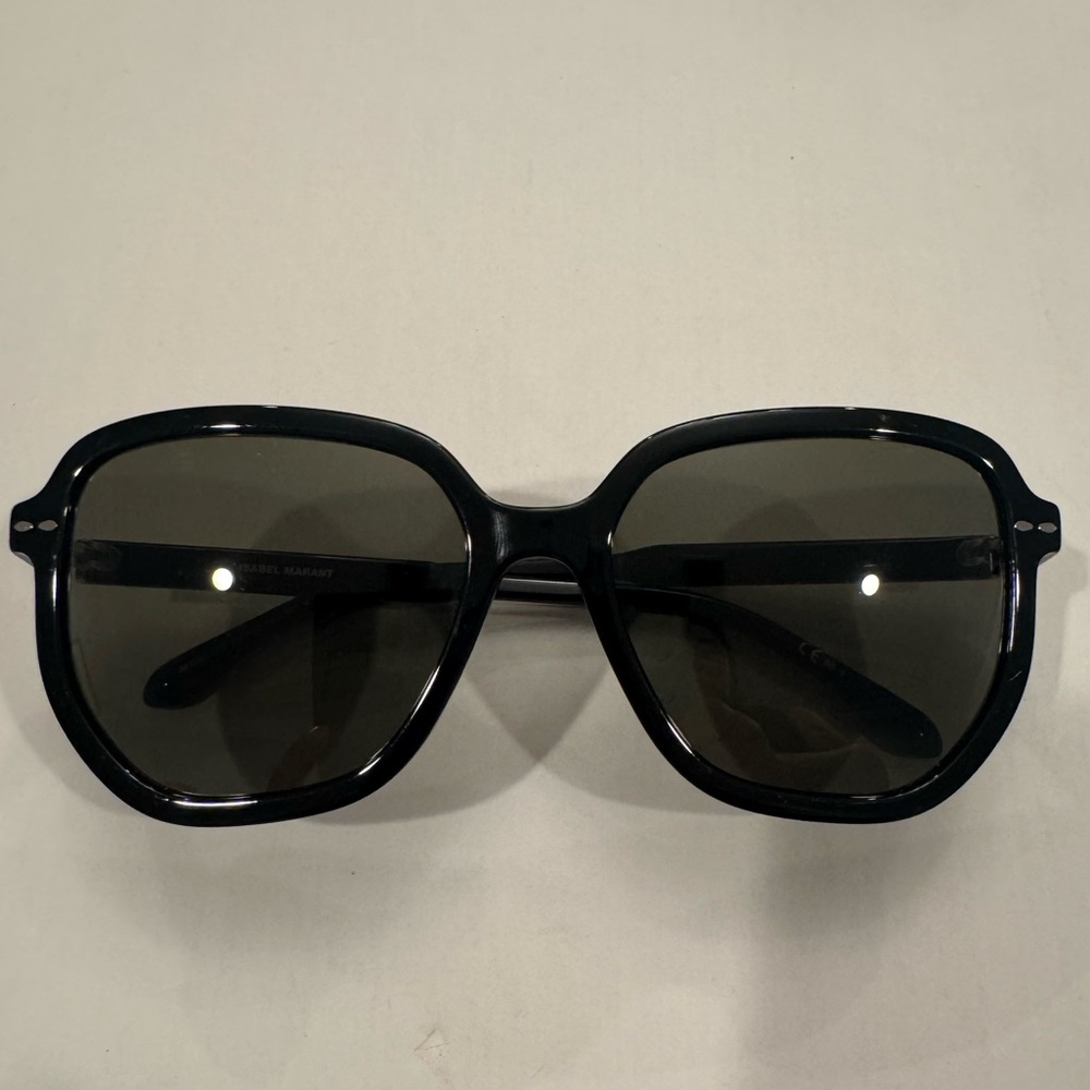 Isabel Marant Black Oversized Sunglasses